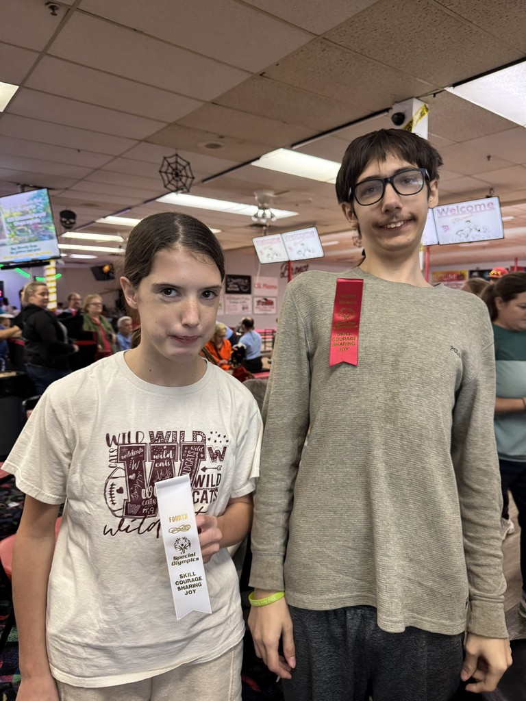 Asher-2nd place, Emma-4th place.