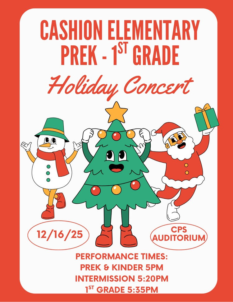 PreK - 1st Holiday Concert