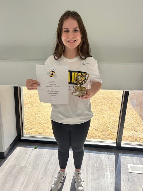 Spelling Bee Winner, Bri Hudson