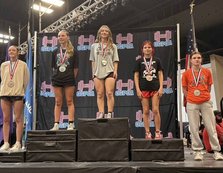 Makayla on medal stand