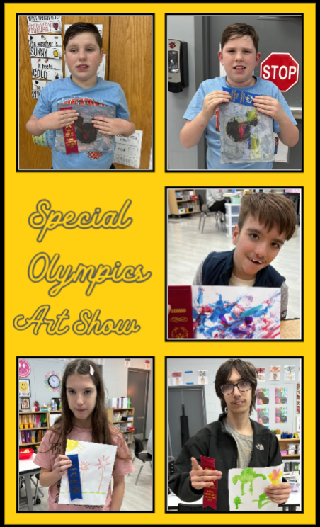 Special Olympics Art Show Participants
