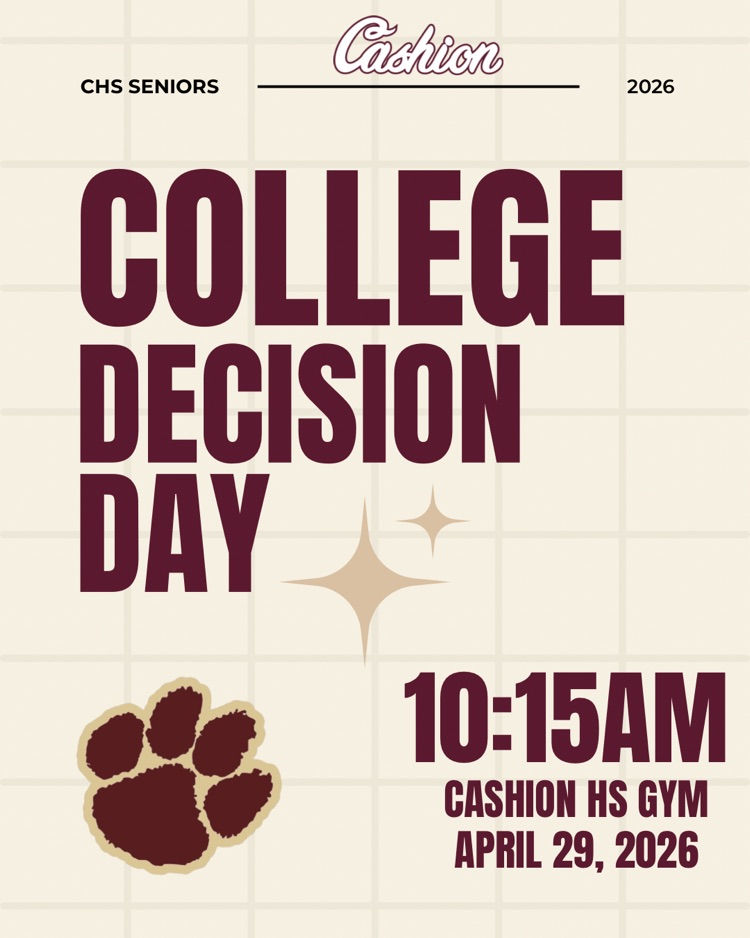 Decision Day April 29 at 10:15AM