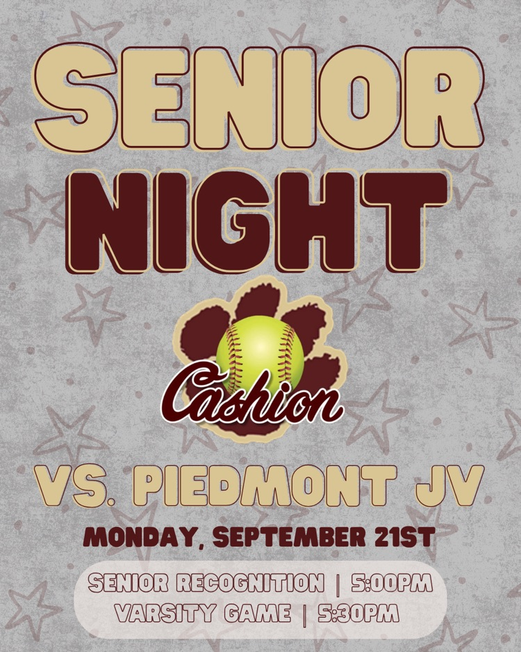 Senior Night Graphic