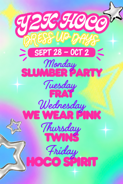 Homecoming Dress Up Days