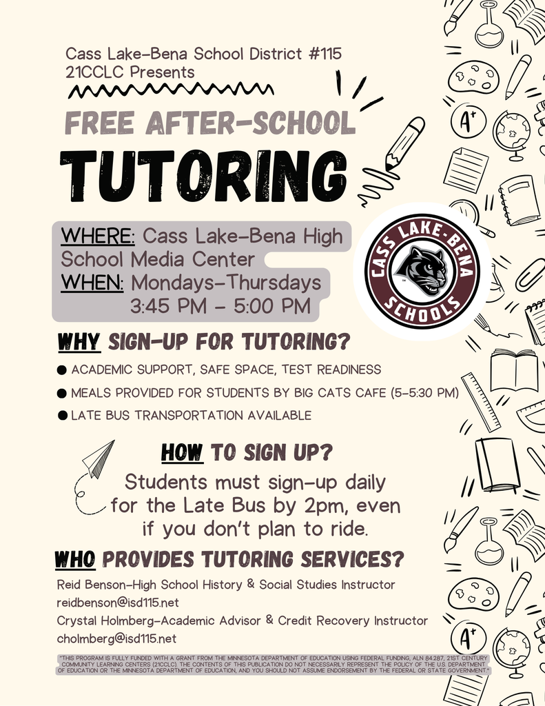 HS Tutoring Flyer