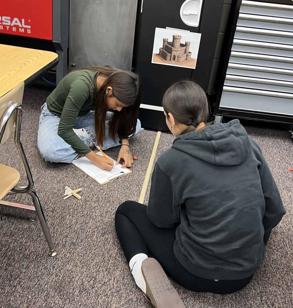 Students recording data on their worksheets.