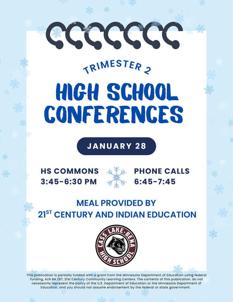 Trimester 2 Conferences January 28th