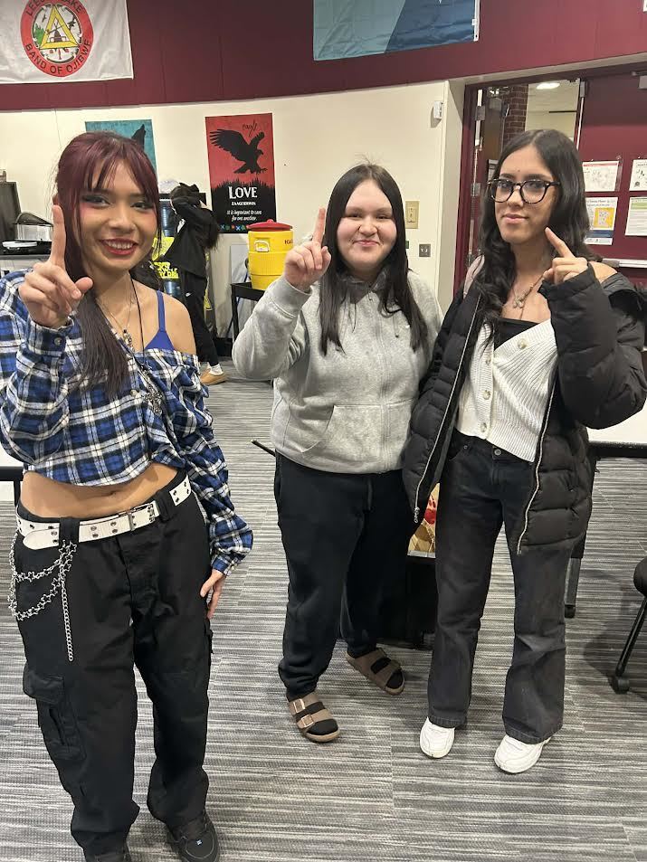 1st place winners: Olivia Polk, Maddison Roy and Keonna Allen-Cooper 