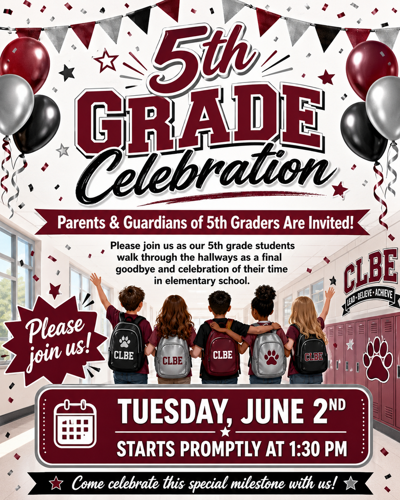 5th Grade Celebration