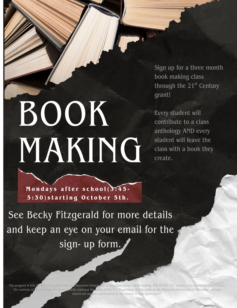Book Making Flyer