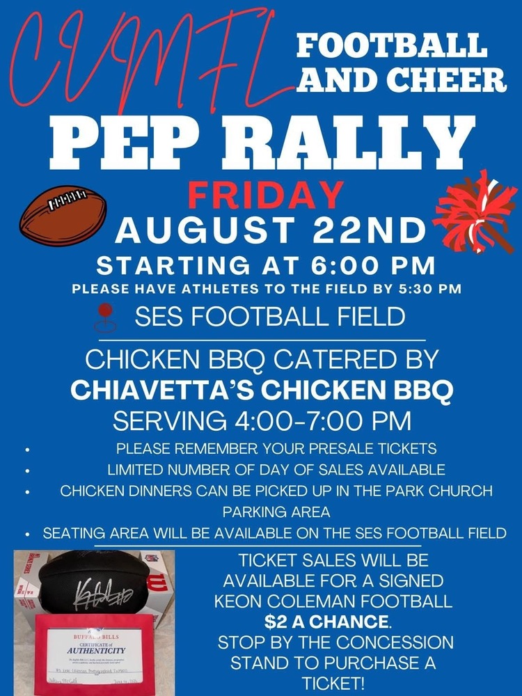 midget football pep rally