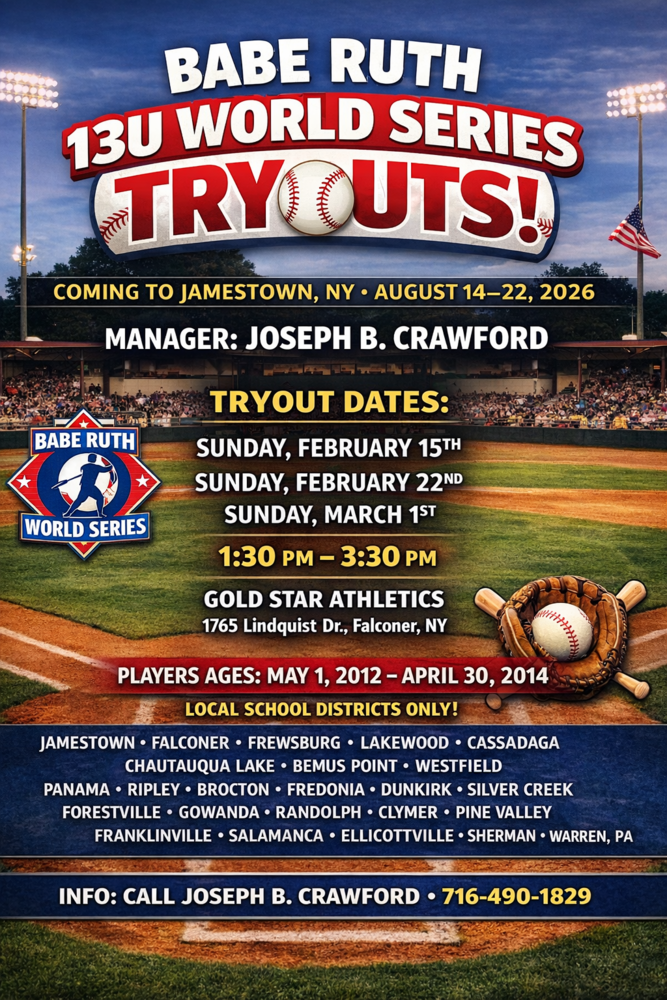Babe Ruth 13U Tryouts