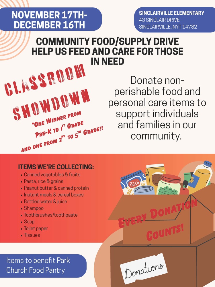 food/supply drive