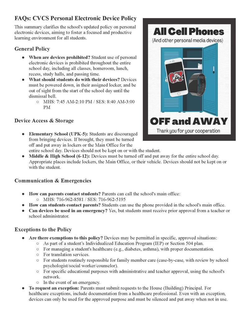 phone policy