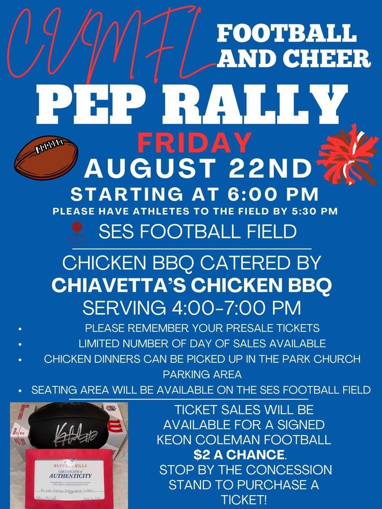 midget football pep rally