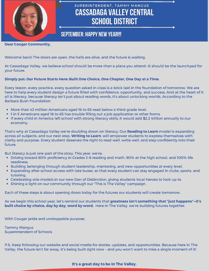 September message