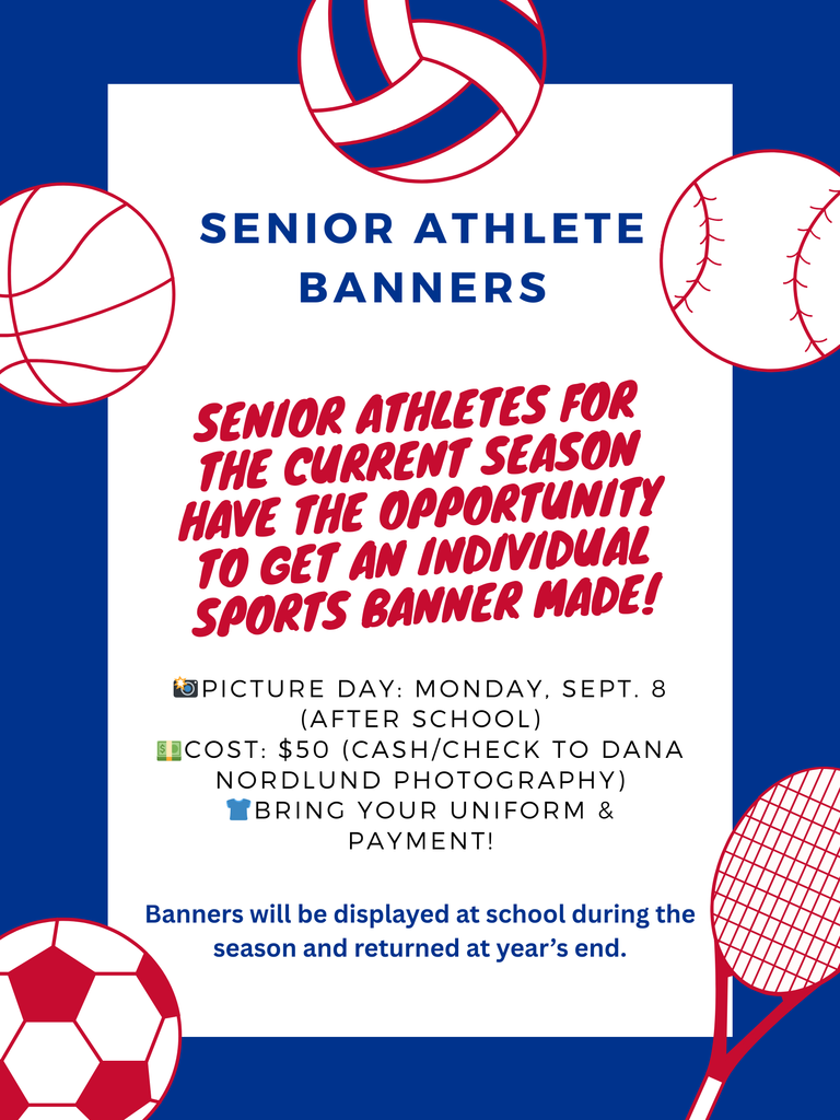 senior athlete banners