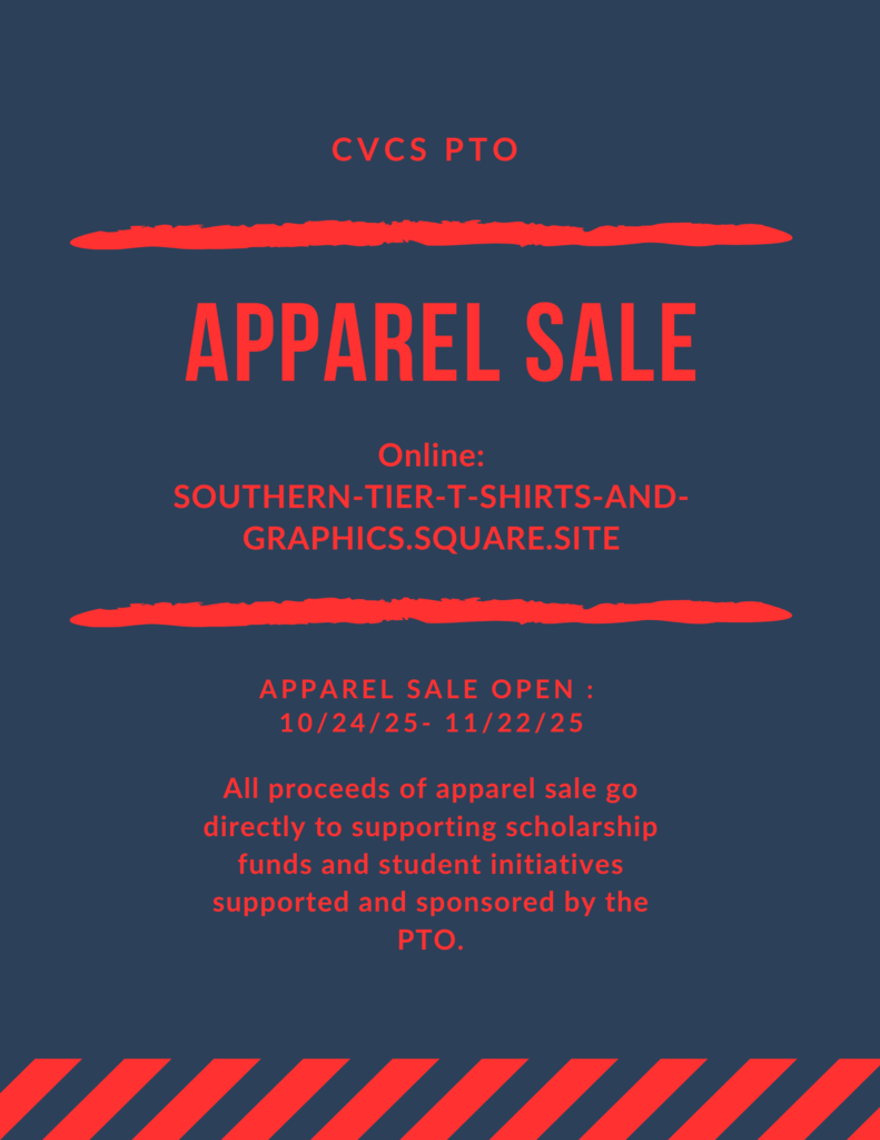CV PTO apparel sale