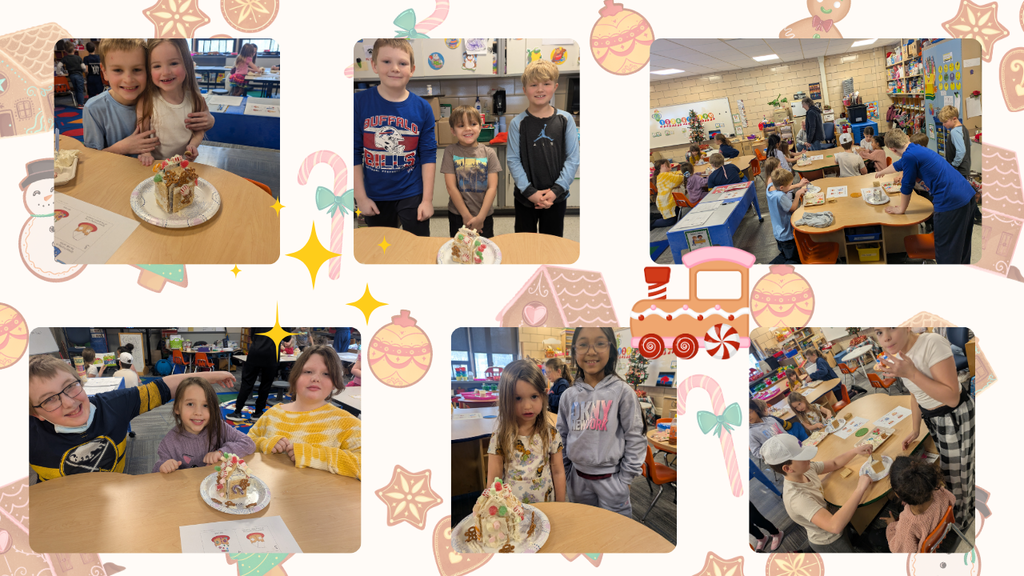 PreK Gingerbread Houses