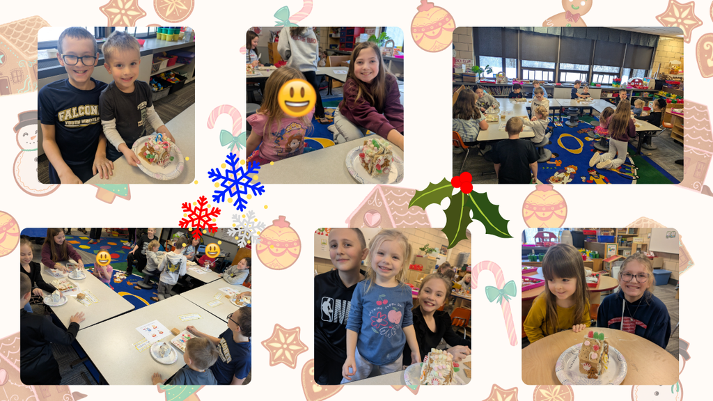 PreK Gingerbread Houses
