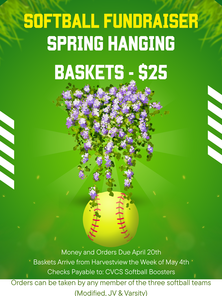 Softball Spring Hanging Basket Sale