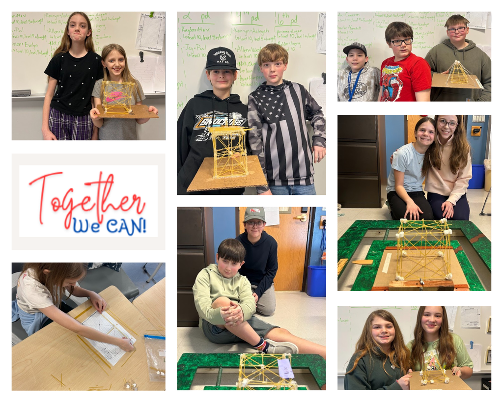 6th grade pasta tower project