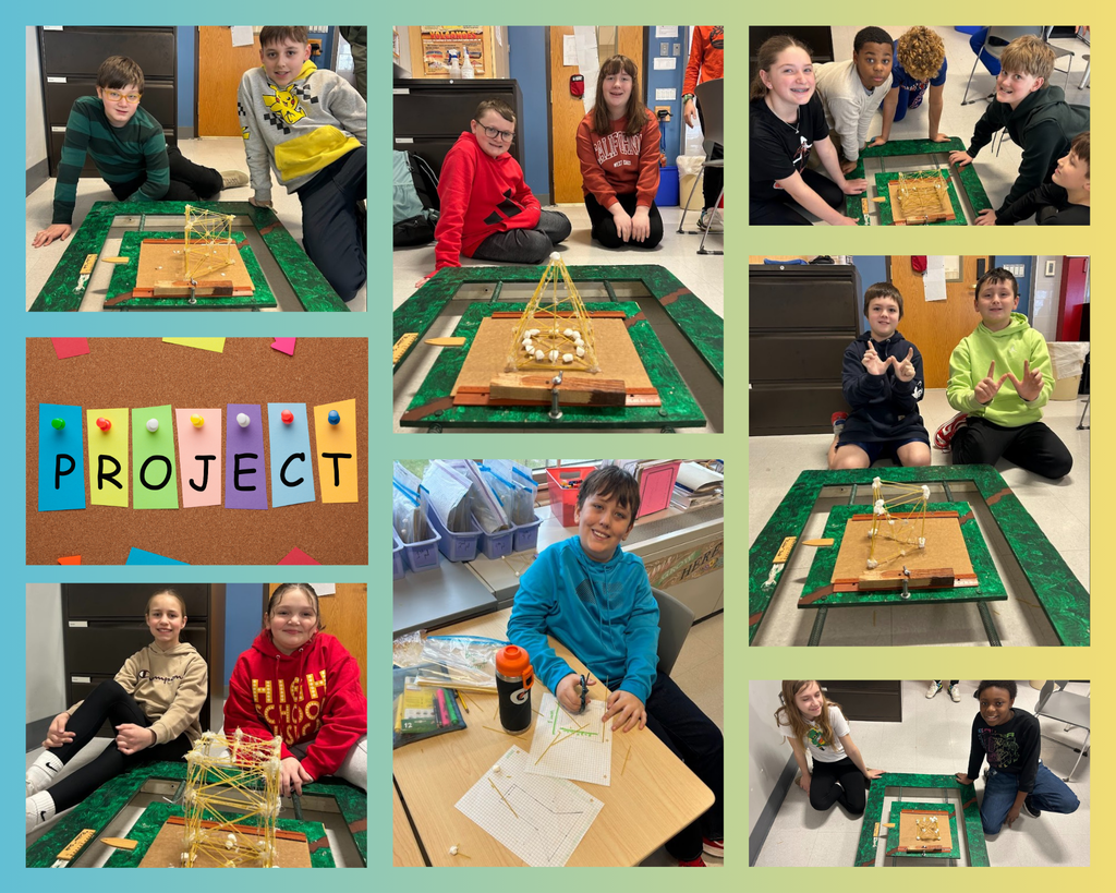 6th grade pasta tower project