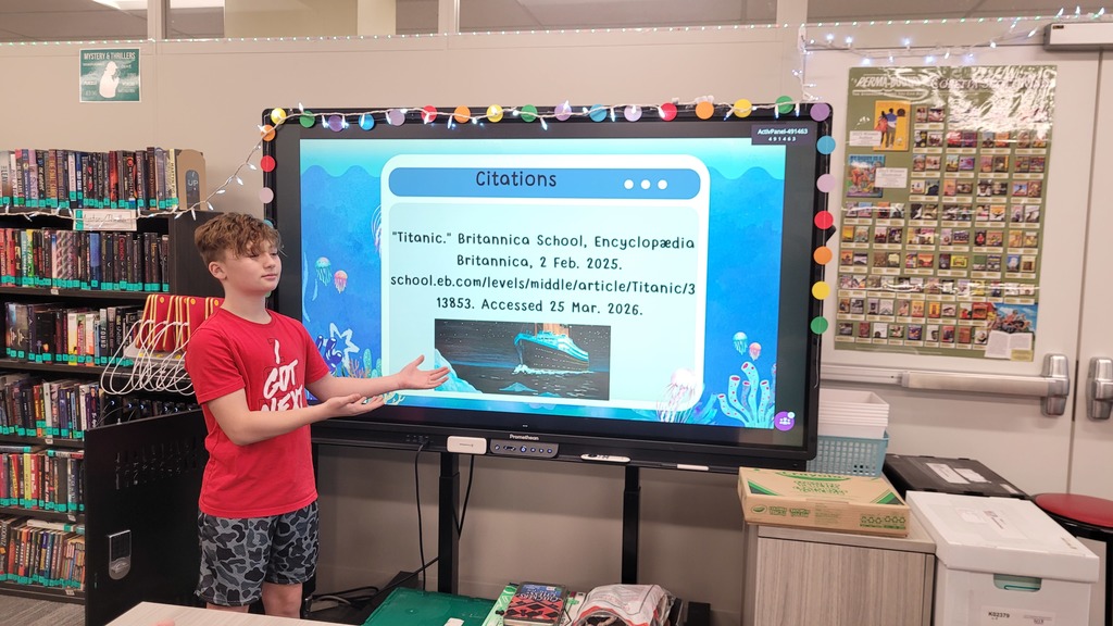 Titanic Research Project on Canva