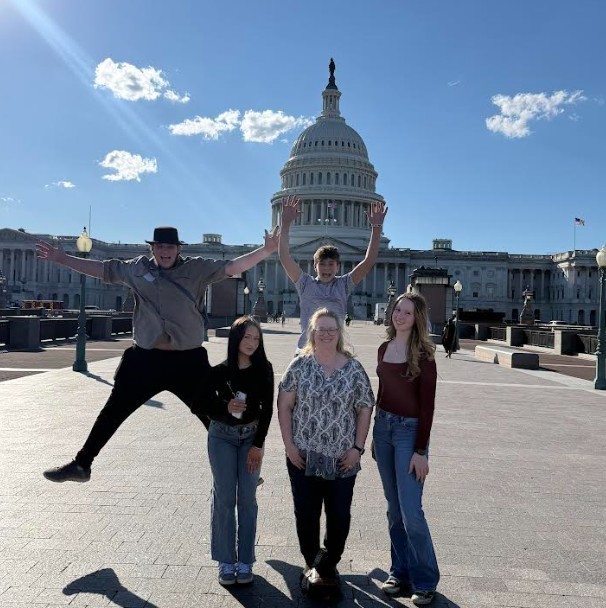 Students from the Human Rights & Genocide class elective, with Mrs. Richir, recently had the incredible opportunity to travel to Washington, D.C., for a powerful extension of their classroom learning. This experience was made possible through the Holocaust & Social Justice Program of Chautauqua and generously funded by the Hebrew Congregation of Chautauqua.  Alongside peers from four other schools, students explored historical landmarks and monuments. A highlight of the trip was visiting the United States Holocaust Memorial Museum, where students engaged in a meaningful  learning experience. They also had the rare and impactful opportunity to hear firsthand testimony from a Holocaust survivor!  Prior to their trip a second-generation speaker shared her father’s story, from the Kindertransport to his role as a U.S. liberator.  Throughout the trip, students explored the foundations of American democracy, including visits to the National Archives Building, The People's House, and a guided tour of the United States Capitol. They also participated in a powerful monuments tour and a walking tour focused on individuals and movements that have shaped the fight for human rights.  The experience concluded with a visit to a local synagogue, where students engaged in thoughtful conversations and reflection—connecting historical lessons to present-day issues.  This unforgettable journey allowed students to deepen their understanding of history, empathy, and civic responsibility. We are incredibly proud of how they represented our school and embraced this meaningful opportunity. Students felt this trip was  an amazing opportunity and were thankful to attend.#ValleyProud #Connection #BetheChange