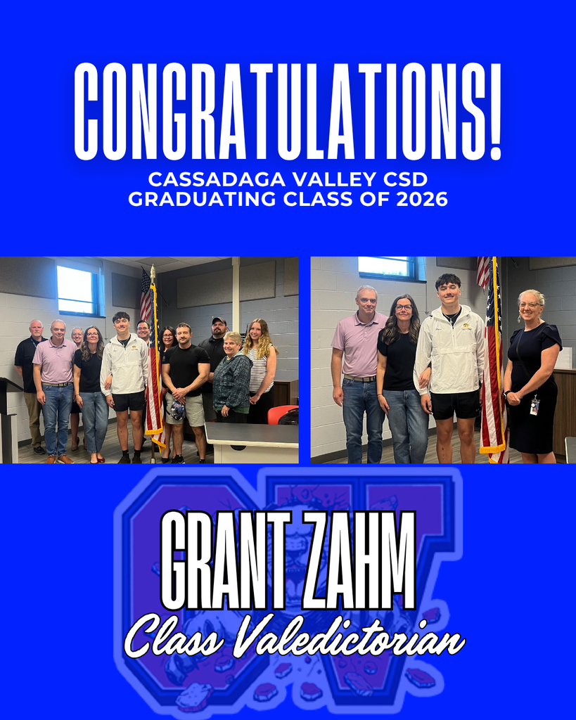 Grant Zahm - Valedictorian