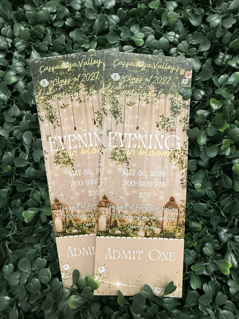 prom tickets
