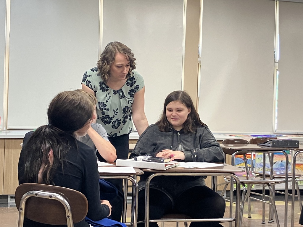 Jessie Andersen - local author in ELA class