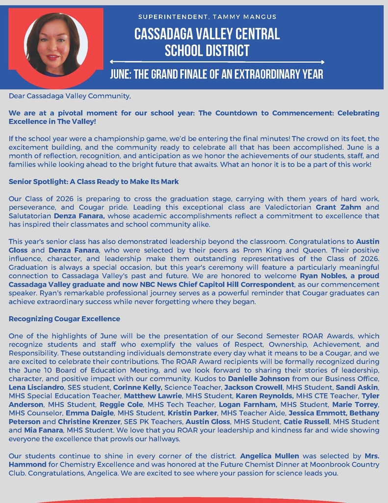 June Newsletter