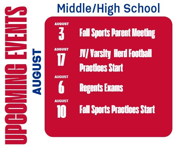 MHS - August