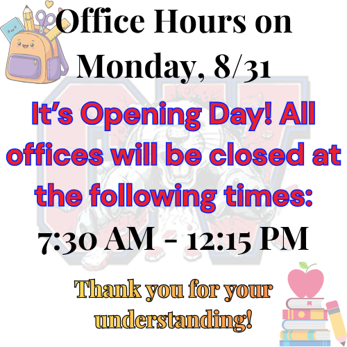 Opening Day - Office Hours