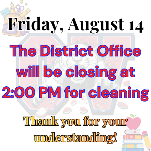 district office closing early
