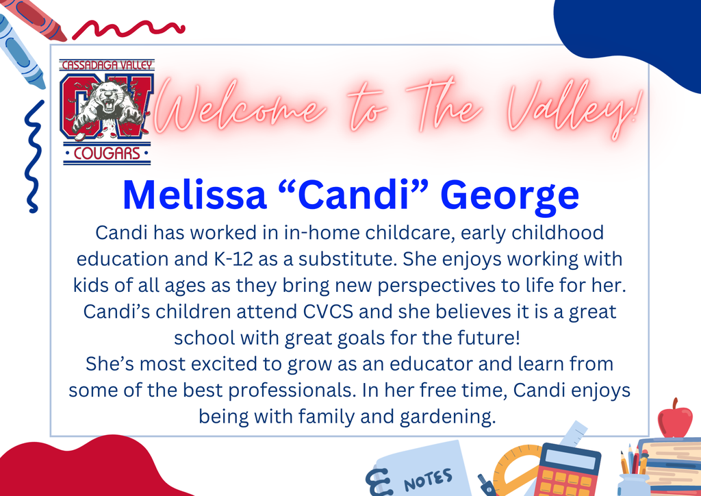 Welcome! Candi George