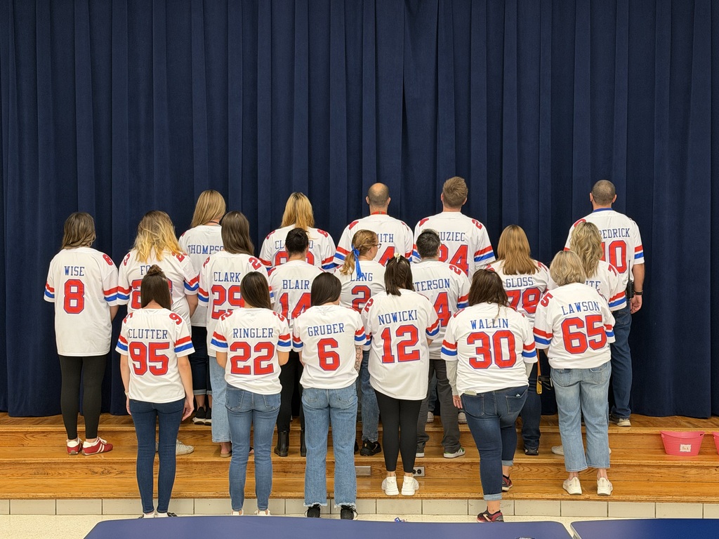 Back of Staff in CVCS Jerseys