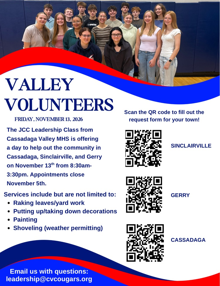 Valley Volunteers 11/13