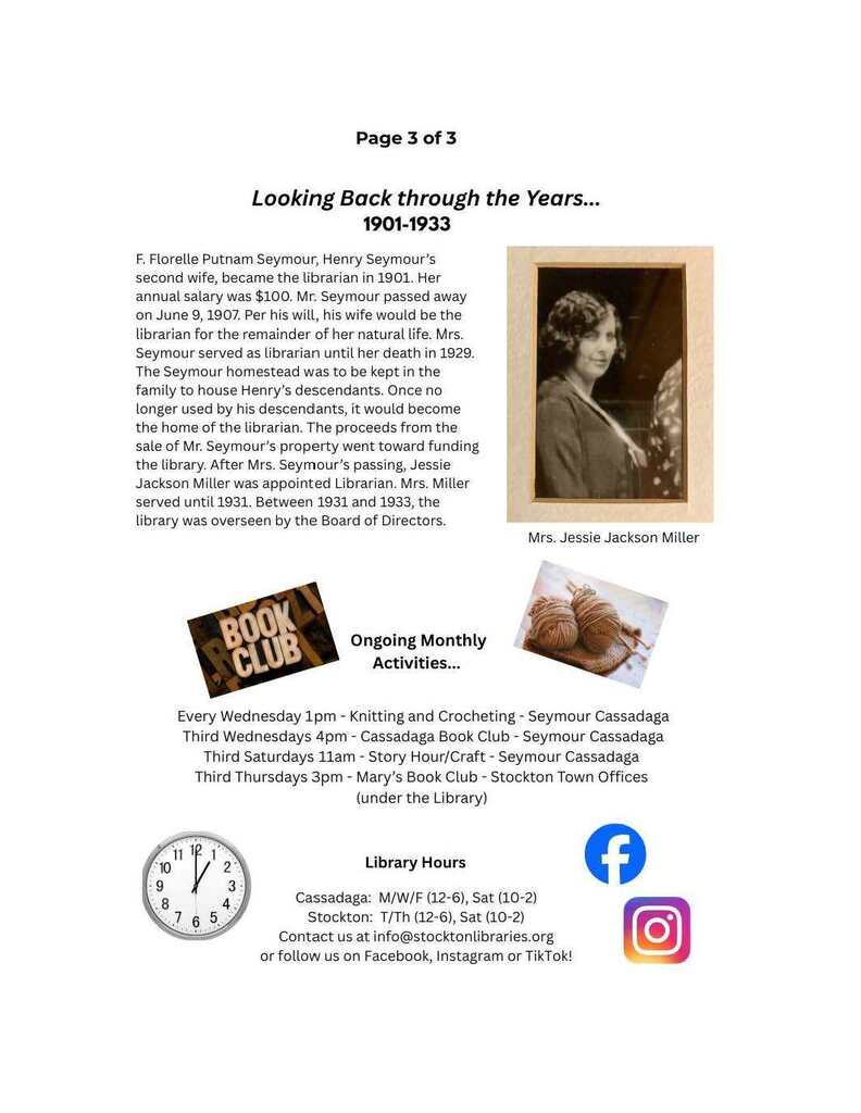 Seymour Library - Page 3