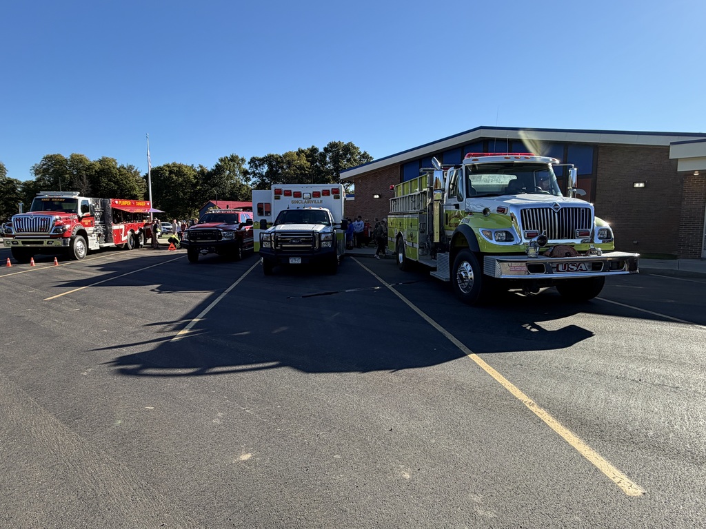 Fire Prevention Day - pictures of emergency response vehicles