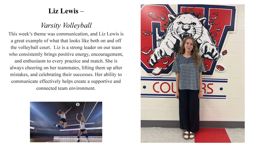 Liz Lewis - Varsity Volleyball