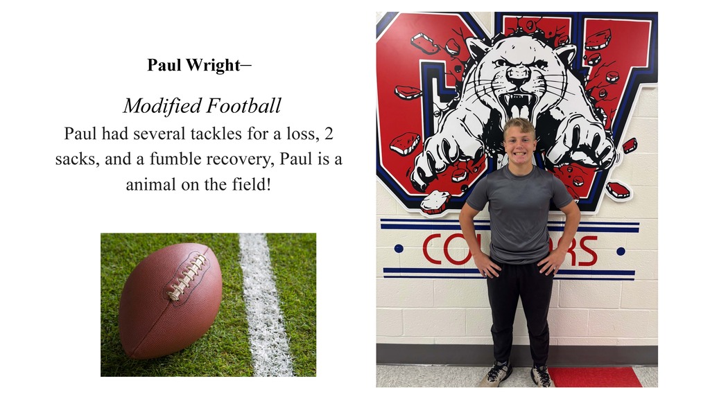 Paul Wright - Modified Football