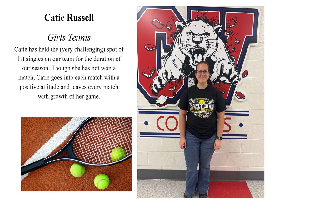 Catie Russell - Girls Tennis