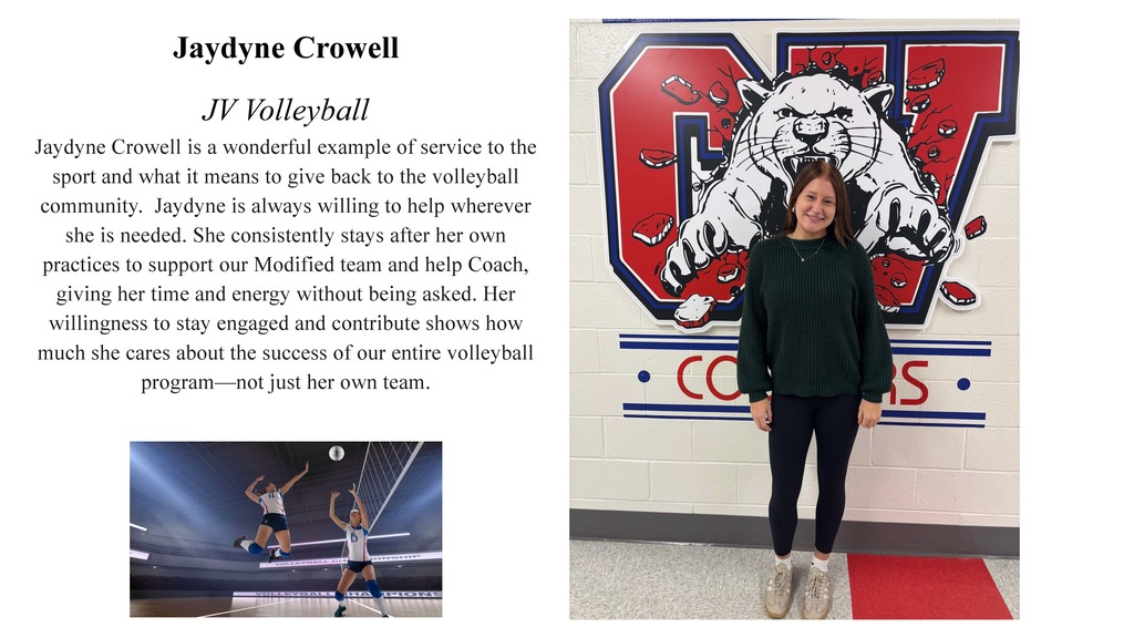 Jaydyne Crowell - JV Volleyball