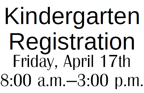 Kinder Registration 26/27