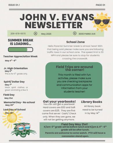 May Newsletter