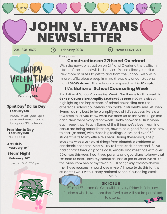 February Newsletter