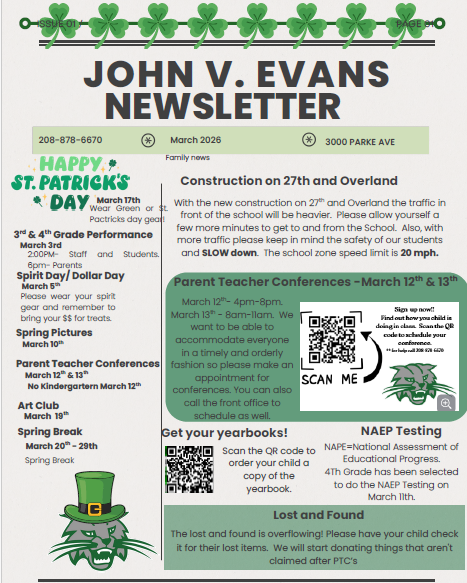 March Newsletter English