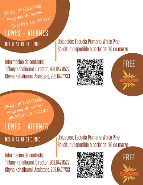 Spark Afterschool Summer Program